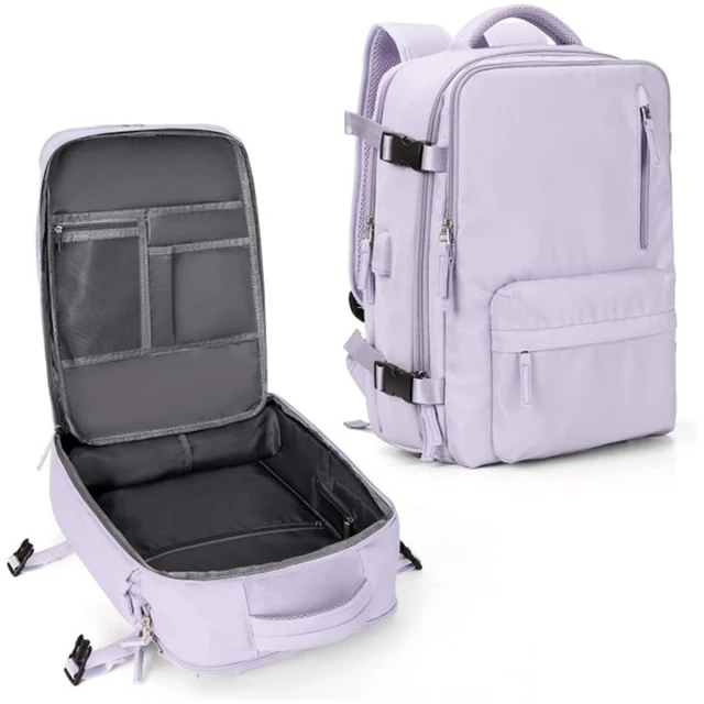 Spacious Versatile Backpack - TrailSafe Pro-Purple-Nora Luxe