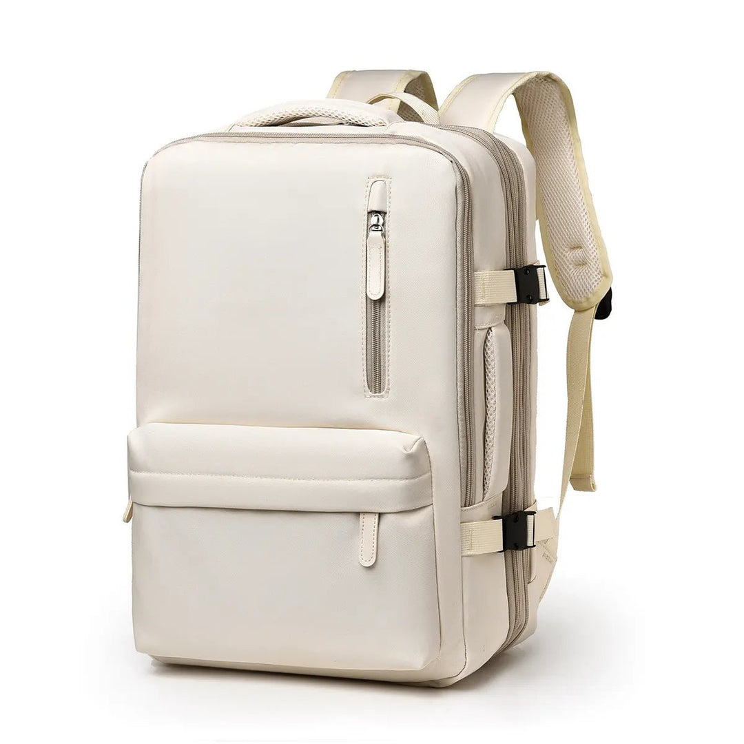 Spacious Versatile Backpack - TrailSafe Pro-White-Nora Luxe