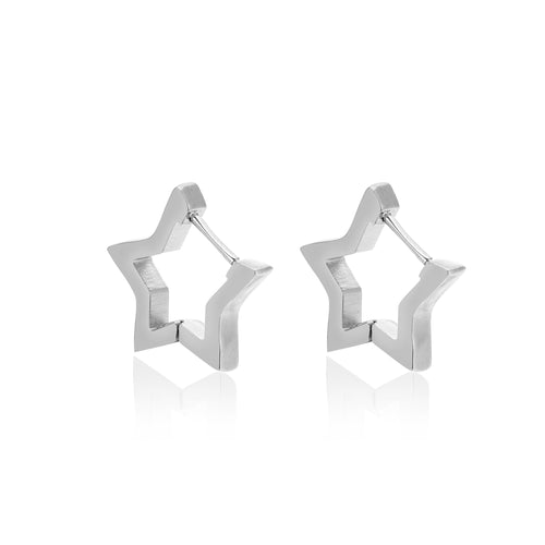 Sparkling Star Earrings | Dazzling Jewellery for Women-Gold-Nora Luxe