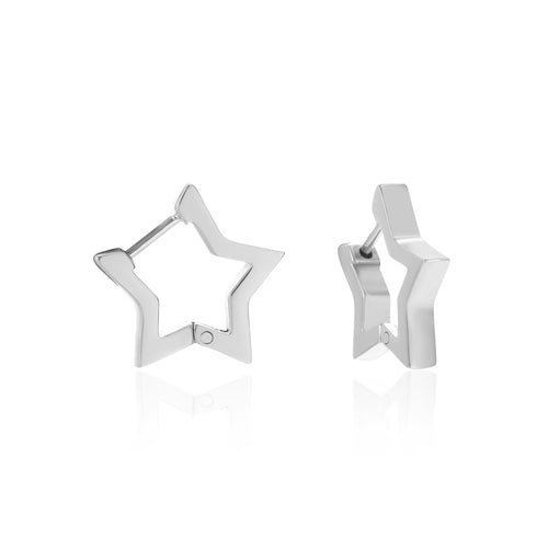 Sparkling Star Earrings | Dazzling Jewellery for Women-Gold-Nora Luxe
