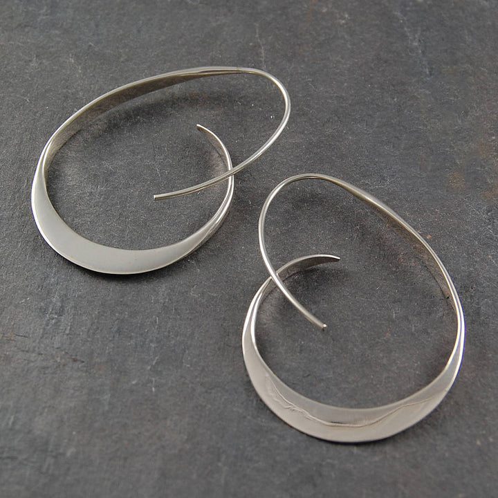 Spiral Shaped Earrings - Serina-Gold-Nora Luxe