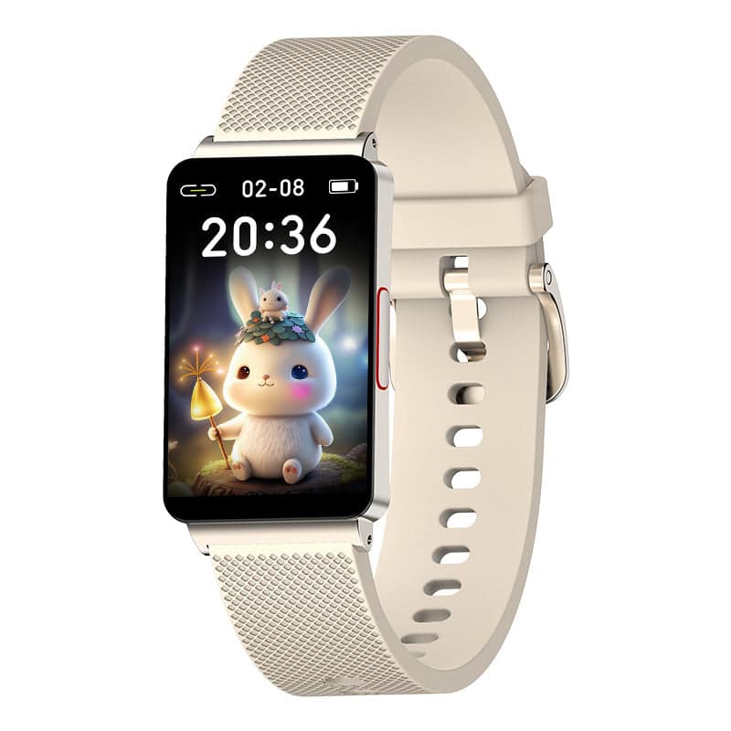 Sport Smart Wristband - VitalTrack-Beige-Nora Luxe