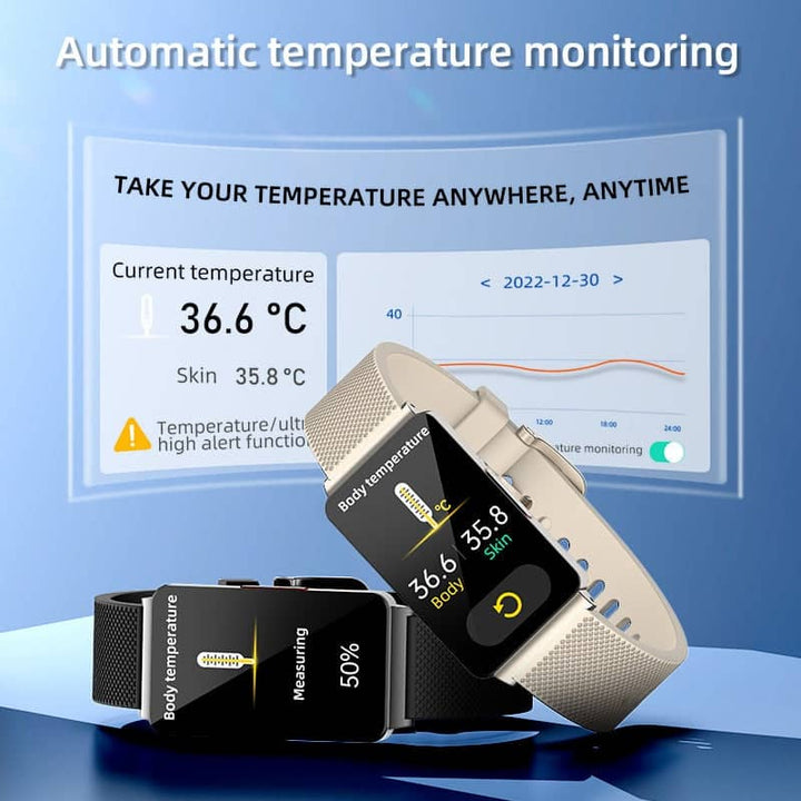 Sport Smart Wristband - VitalTrack-Black-Nora Luxe