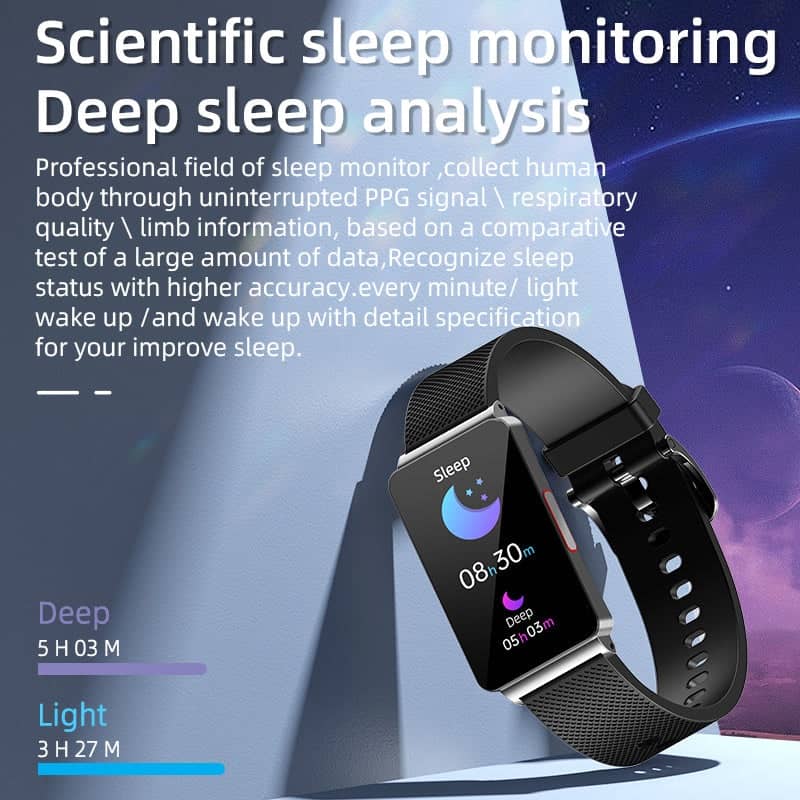 Sport Smart Wristband - VitalTrack-Black-Nora Luxe