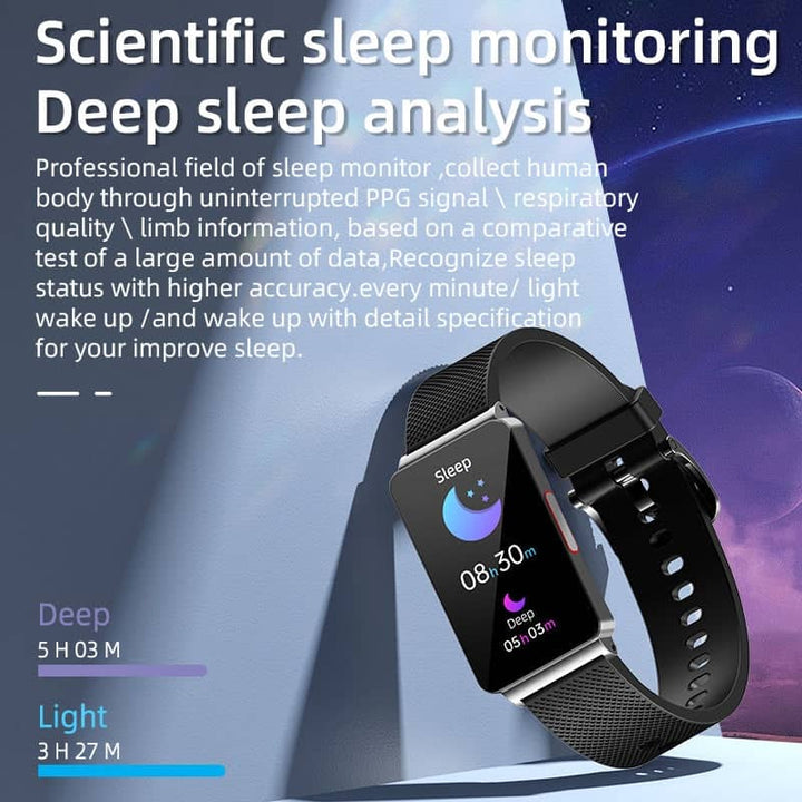 Sport Smart Wristband - VitalTrack-Black-Nora Luxe