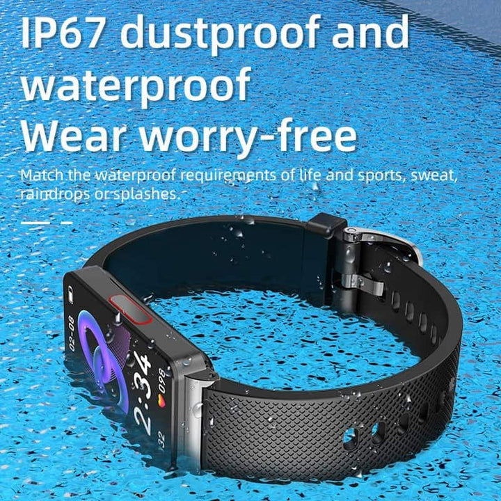 Sport Smart Wristband - VitalTrack-Black-Nora Luxe