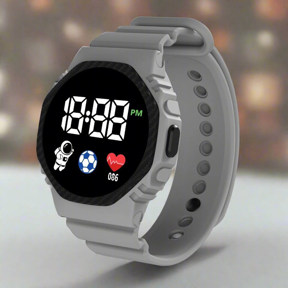 Sports watch for Little Adventurers - AdventureTime-Gray-Nora Luxe