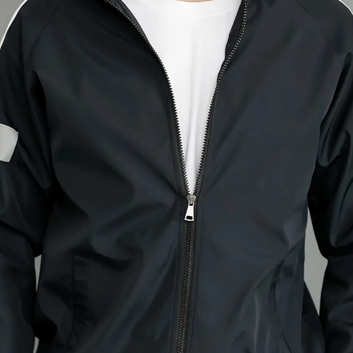 Sporty and Comfortable Tracksuit for Men - Milan-Black-S-Nora Luxe