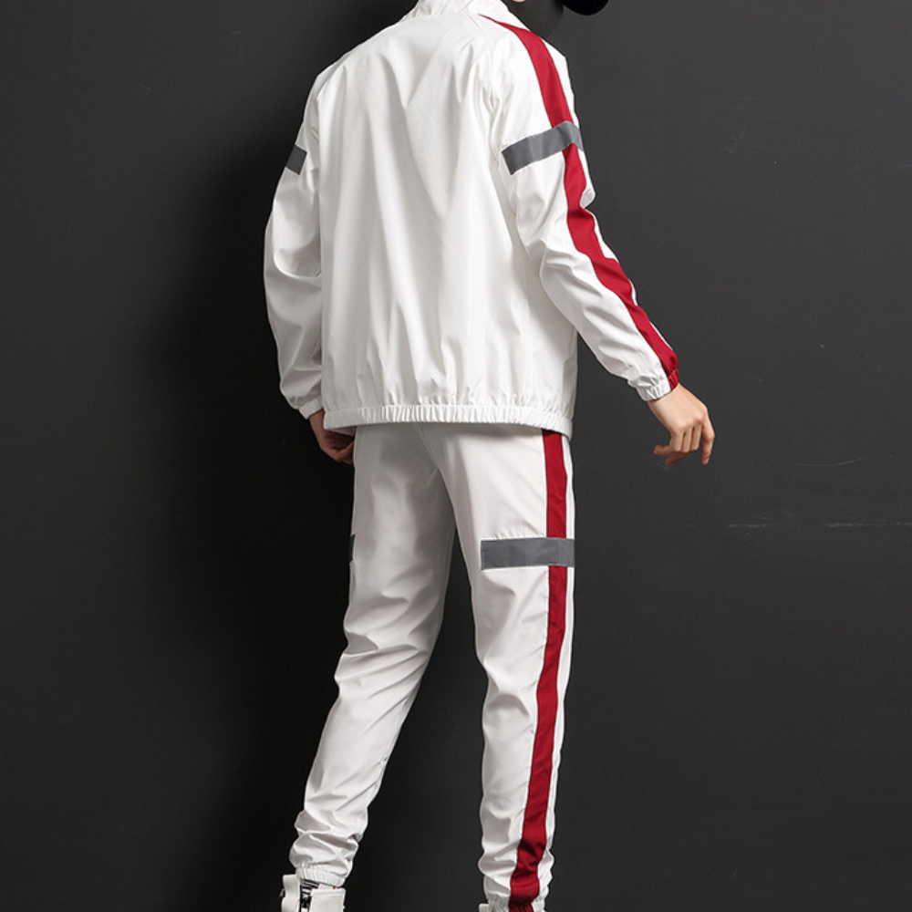 Sporty and Comfortable Tracksuit for Men - Milan-Black-S-Nora Luxe