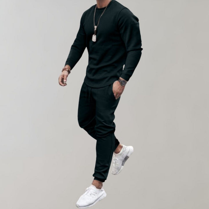 Sporty Men's Set - Finn-Black-S-Nora Luxe