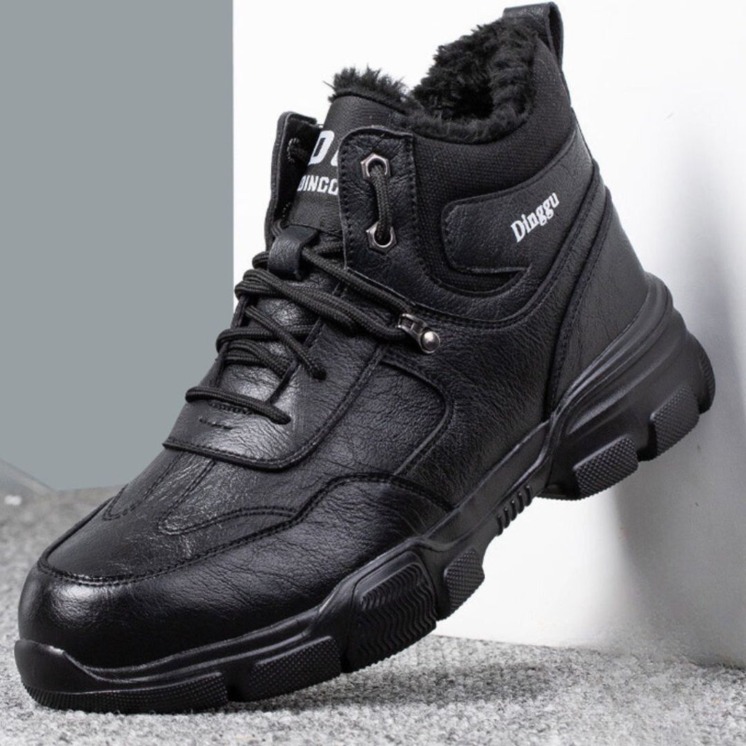 Sporty Safety Shoes with Steel Toe - ProGuard-Black B-3.0-Nora Luxe