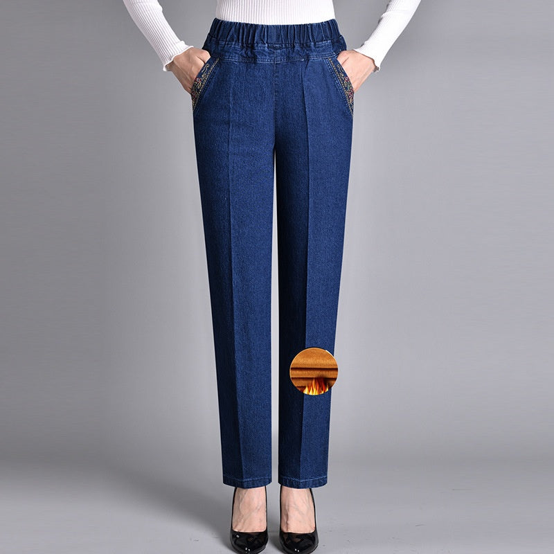 Fall push-up jeans - Ella with a warm lining and a perfect fit!