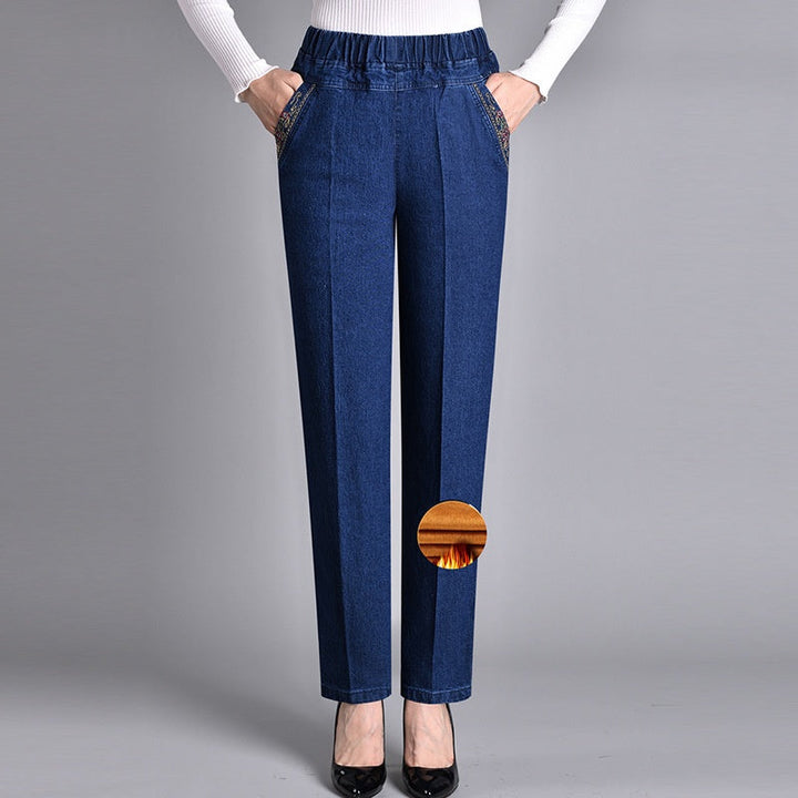 Fall push-up jeans - Ella with a warm lining and a perfect fit!