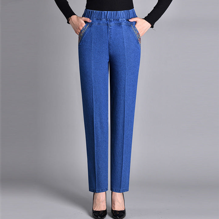 Fall push-up jeans - Ella with a warm lining and a perfect fit!
