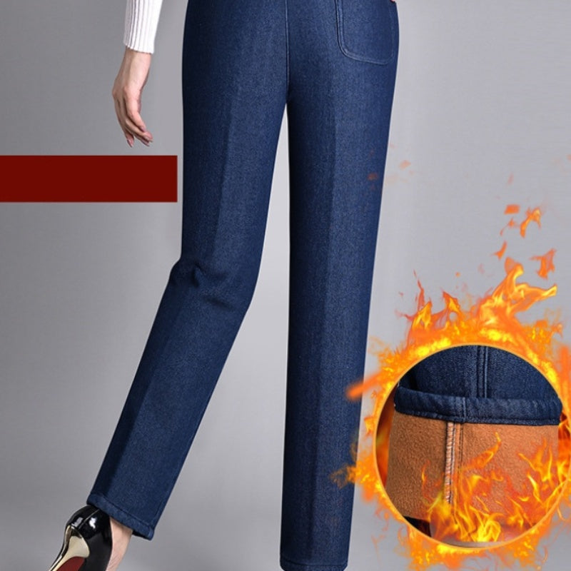Fall push-up jeans - Ella with a warm lining and a perfect fit!