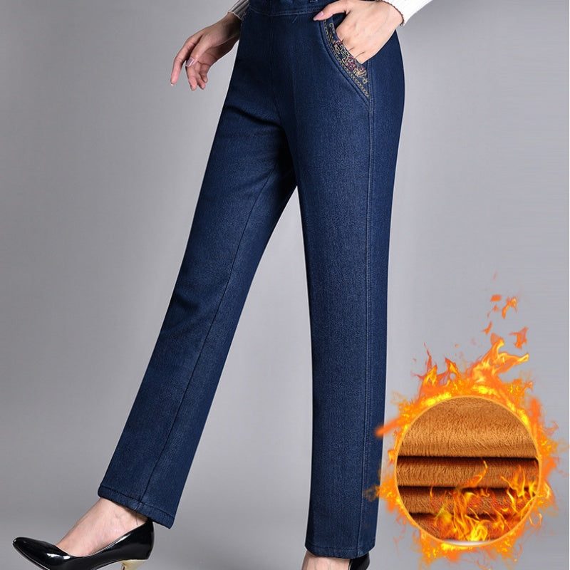 Fall push-up jeans - Ella with a warm lining and a perfect fit!