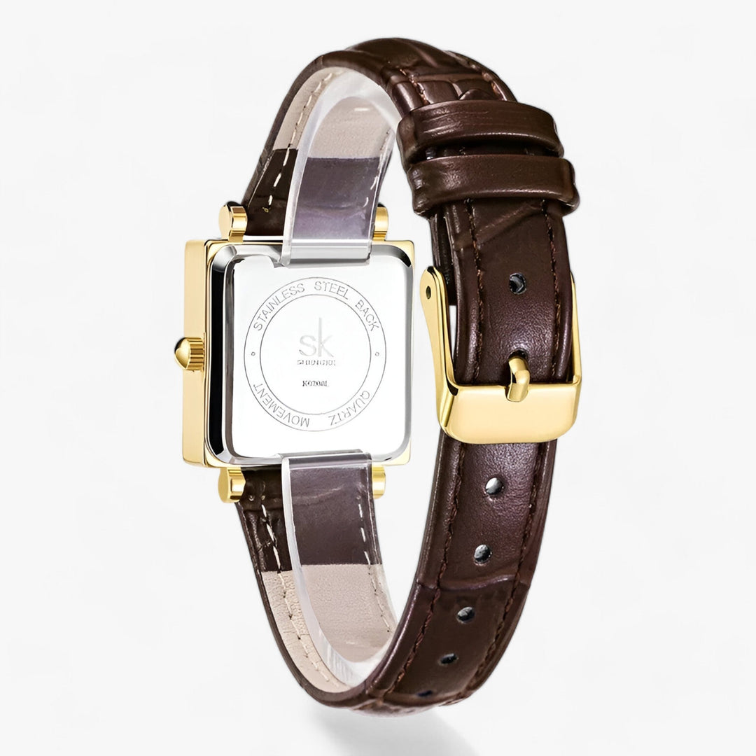 Square Ladies' Watch - Vivienne-Black-Nora Luxe