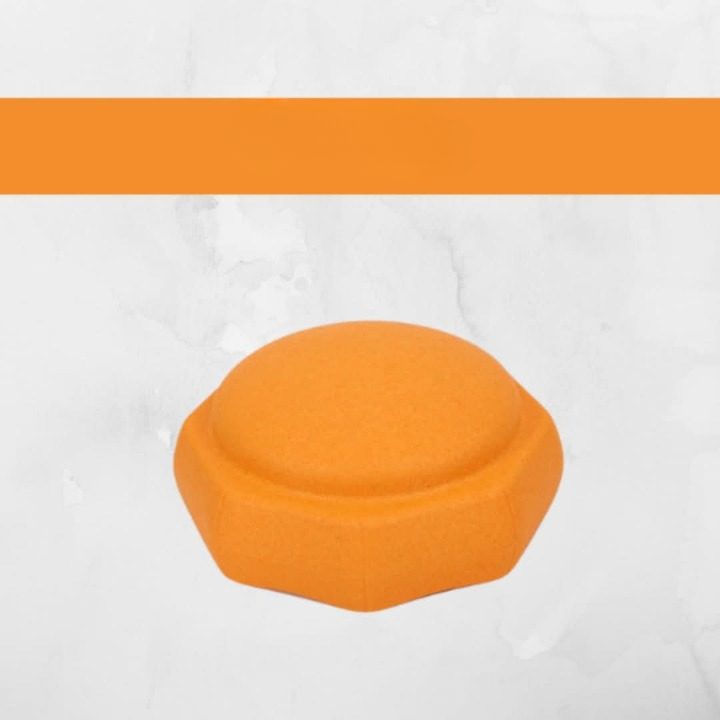 Stackable Stacking Stones for Creative Play and Balance - StepJoy-Orange-Nora Luxe