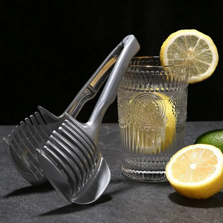 Stainless Steel Fruit and Vegetable Slicer - SliceEase-Nora Luxe
