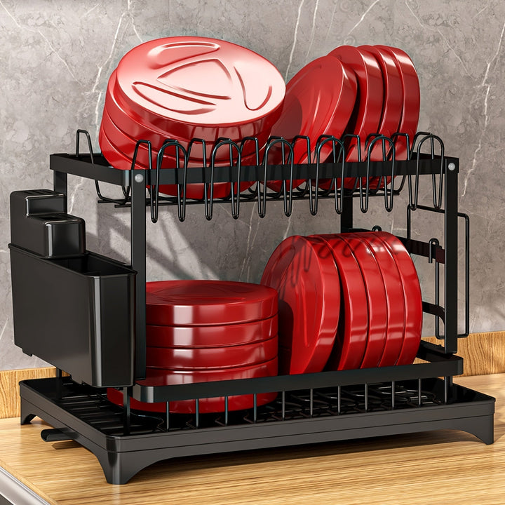 Stainless Steel Kitchen Drainer - Livano-White-Nora Luxe