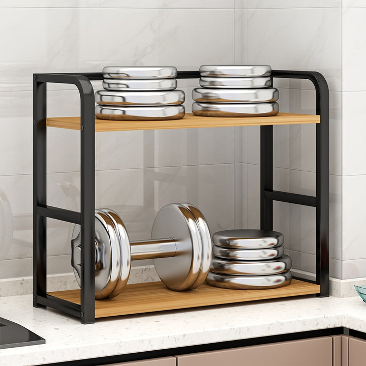 Stainless Steel Kitchen Herb Rack - Mara-Brown-Nora Luxe