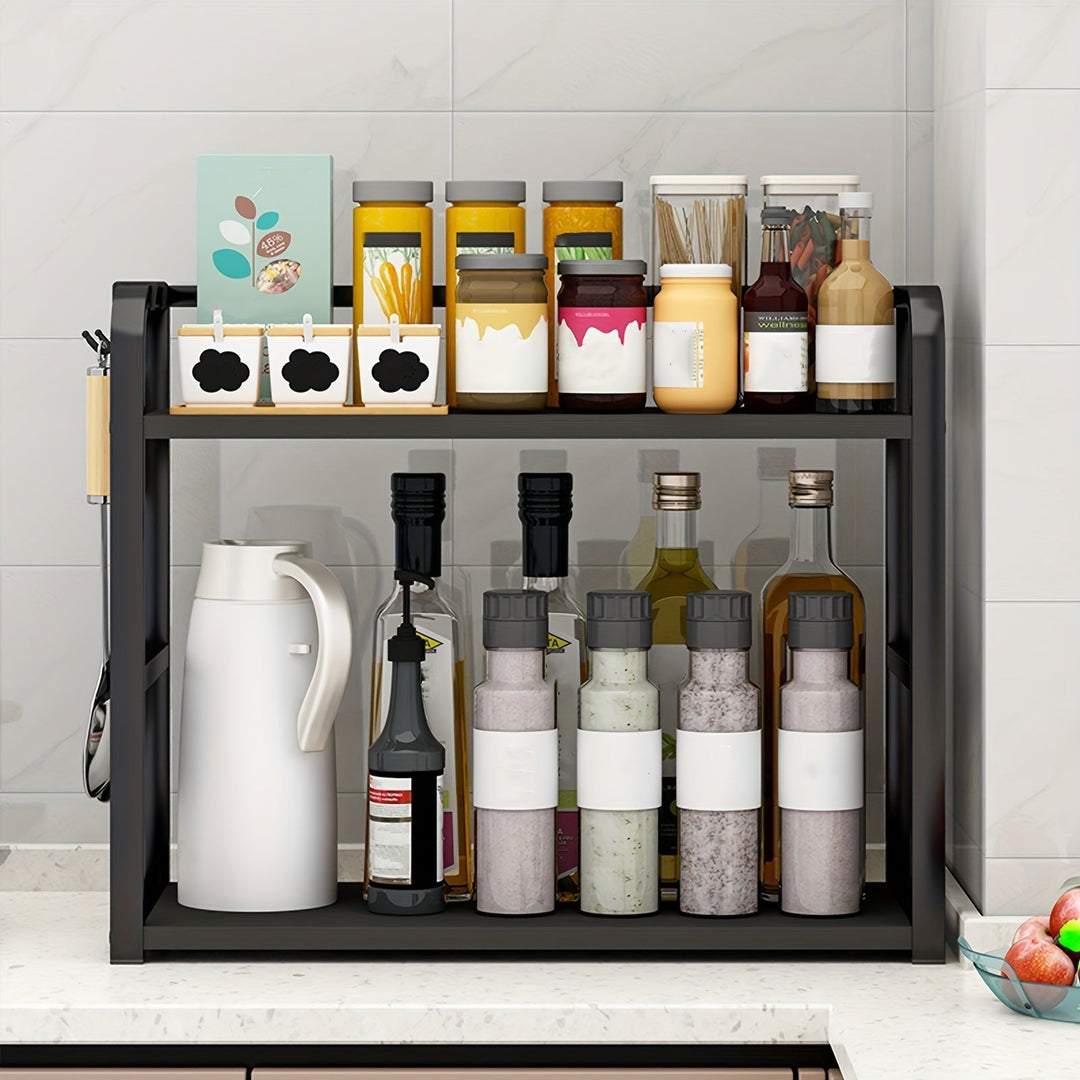 Stainless Steel Kitchen Herb Rack - Mara-Brown-Nora Luxe