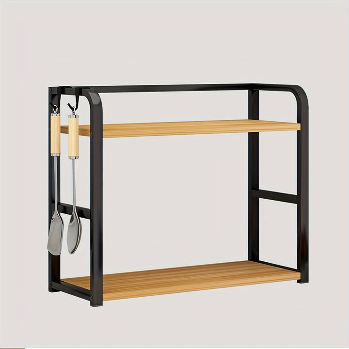 Stainless Steel Kitchen Herb Rack - Mara-Brown-Nora Luxe