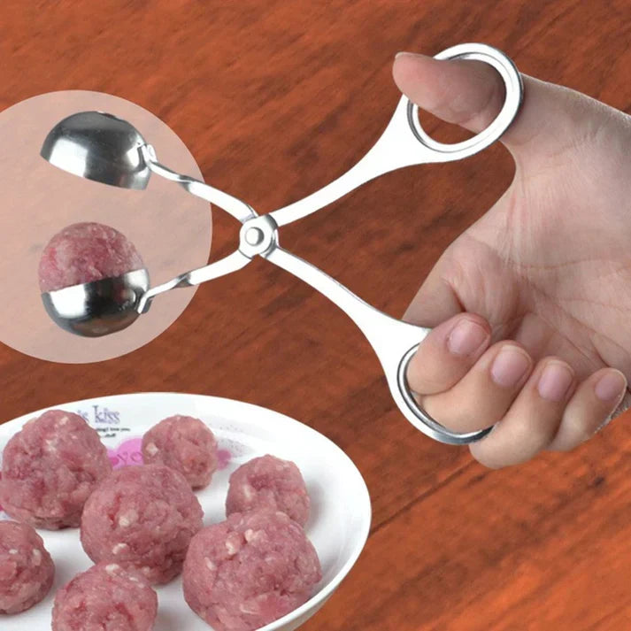 Stainless Steel Mince Ball Maker - MeatballMaster-Nora Luxe