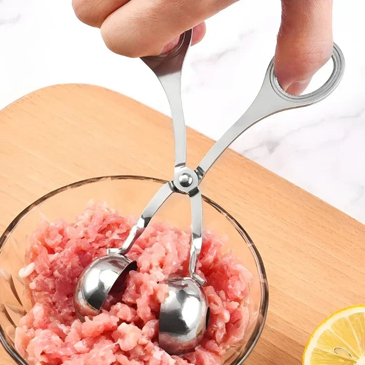 Stainless Steel Mince Ball Maker - MeatballMaster-Nora Luxe