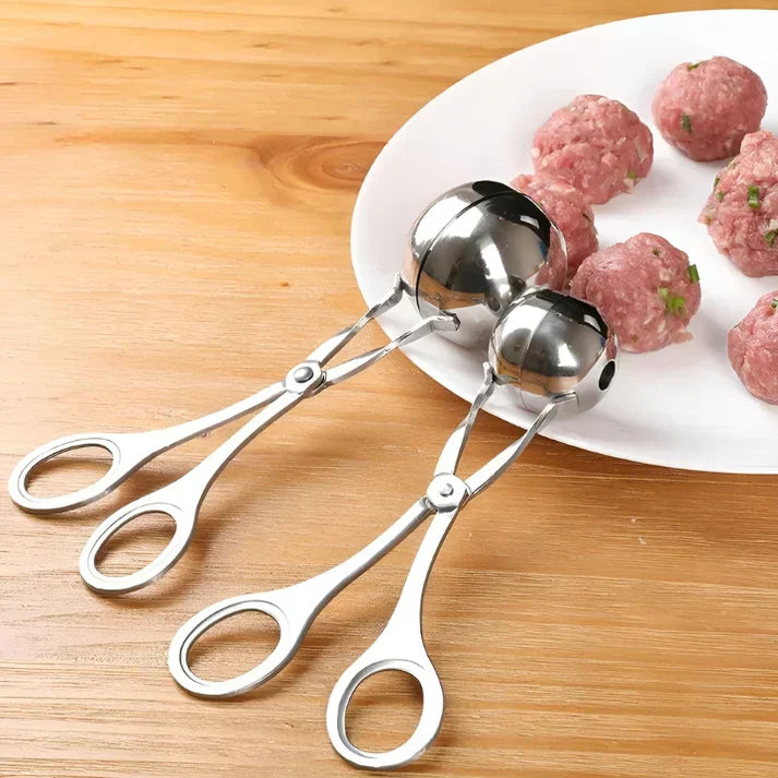Stainless Steel Mince Ball Maker - MeatballMaster-Nora Luxe