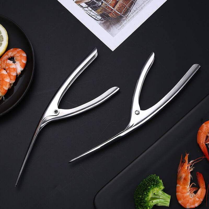 Stainless Steel Shrimp Peeler - ShrimpEase-Nora Luxe