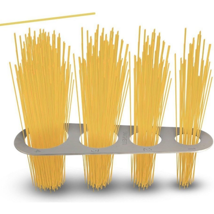 Stainless Steel Spaghetti Measuring Spoon – Quick Pasta Portion Tool-Nora Luxe
