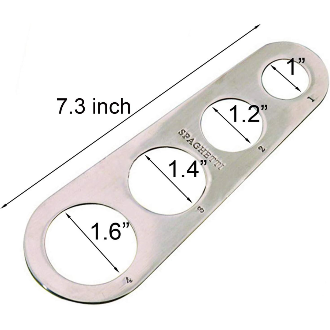 Stainless Steel Spaghetti Measuring Spoon – Quick Pasta Portion Tool-Nora Luxe