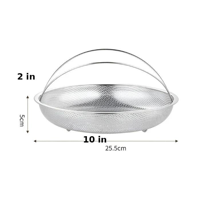 Stainless Steel Steamer - SteamChef-Medium-Nora Luxe