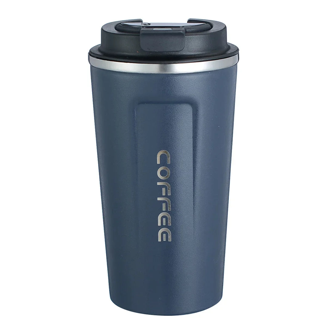 Stainless Steel Thermo Mug with Smart Temperature Display - TempMate-Pink Portable Rope-380ML-Nora Luxe