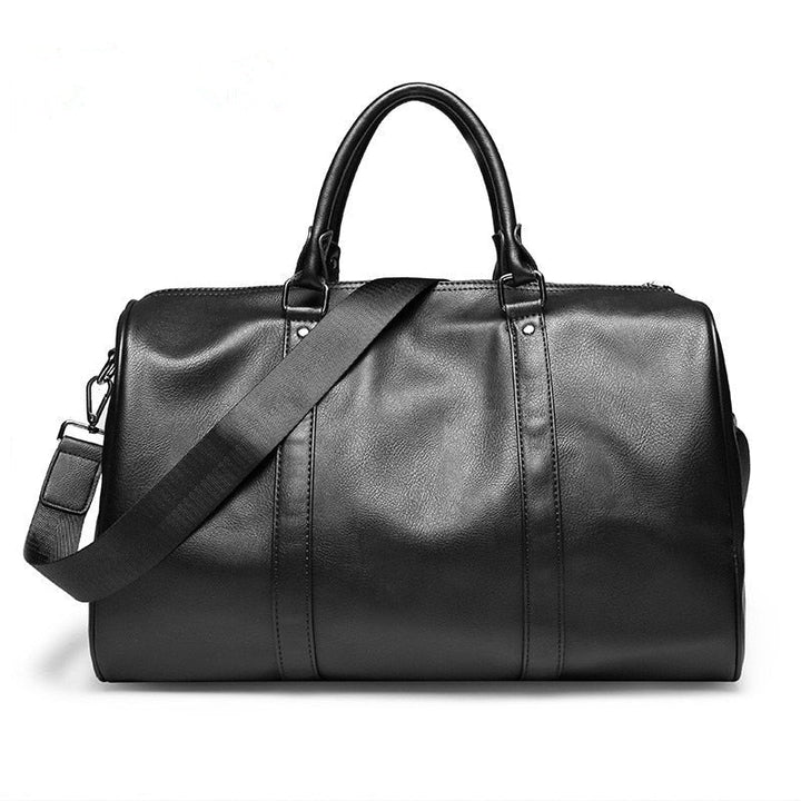 Large-Capacity Leather Travel Duffel – Lightweight & Durable Carry-On Bag