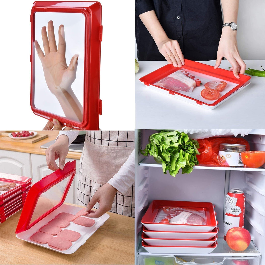 Storage Board - FreshSeal Tray-Red-Nora Luxe