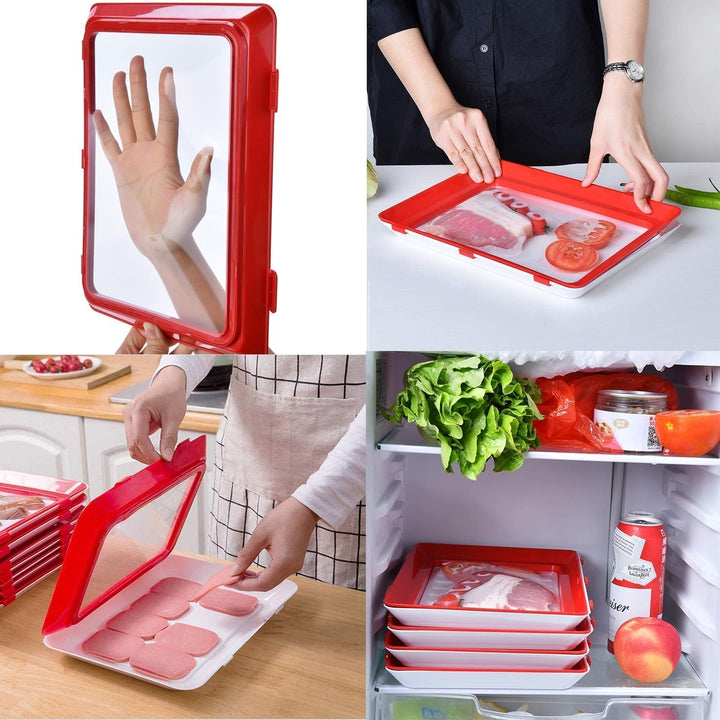 Storage Board - FreshSeal Tray-Red-Nora Luxe