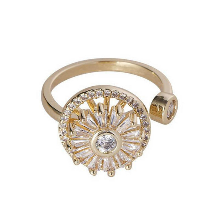 Stress-Relief Spinner Ring - Serenio-Nora Luxe
