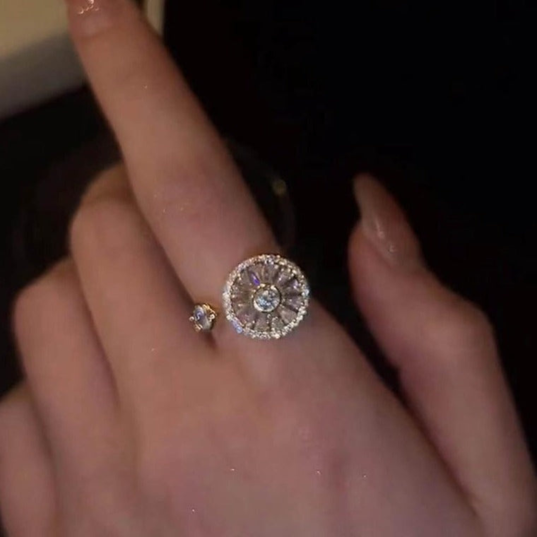 Stress-Relief Spinner Ring - Serenio-Nora Luxe