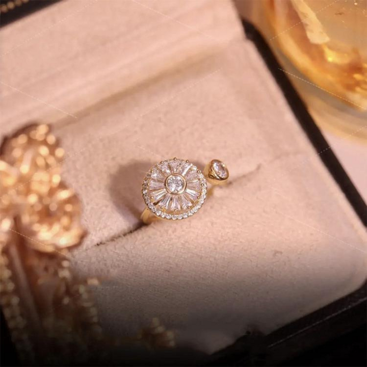 Stress-Relief Spinner Ring - Serenio-Nora Luxe