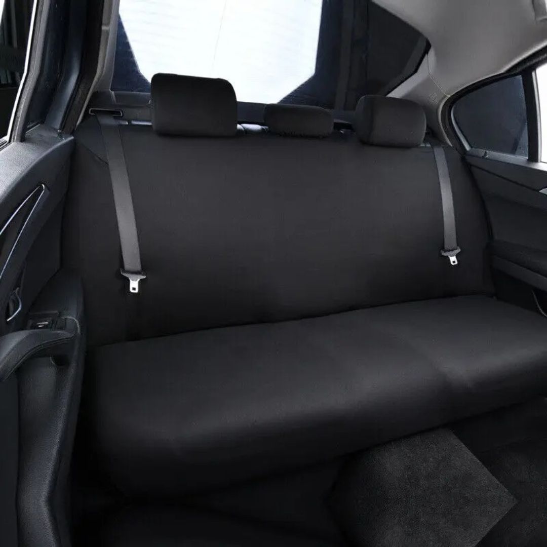 Strong Dog Car Back Seat Cover - BarkGuard-Black-Nora Luxe