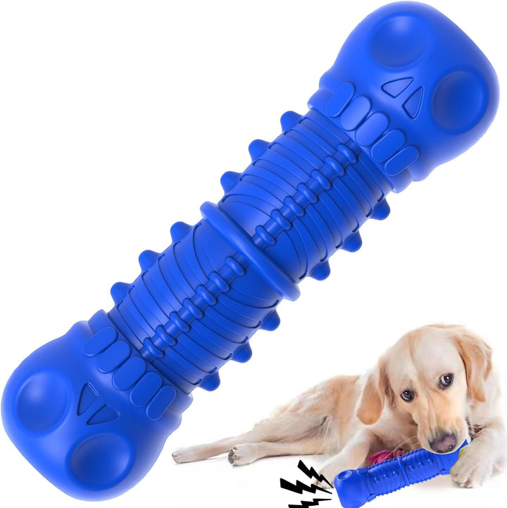 Strong Rubber Chew Toy for Dogs-Blue-Nora Luxe