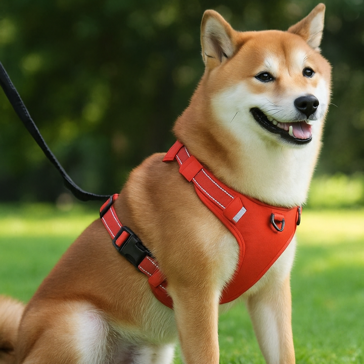 Sturdy & Comfortable Dog Harness - ActivePup™-Red-XS-Nora Luxe
