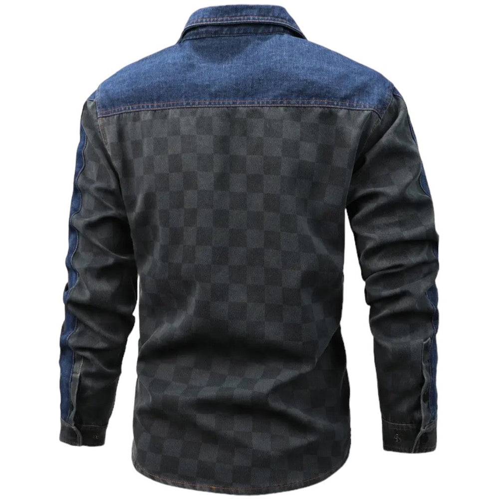 Stylish and Functional Jacket for Men - Urban Explorer-Gray-S-Nora Luxe