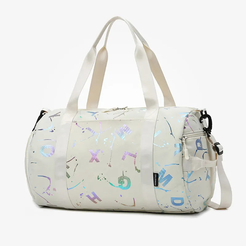 Stylish and Functional Sports Bag - ZenCarry-Beige-Nora Luxe