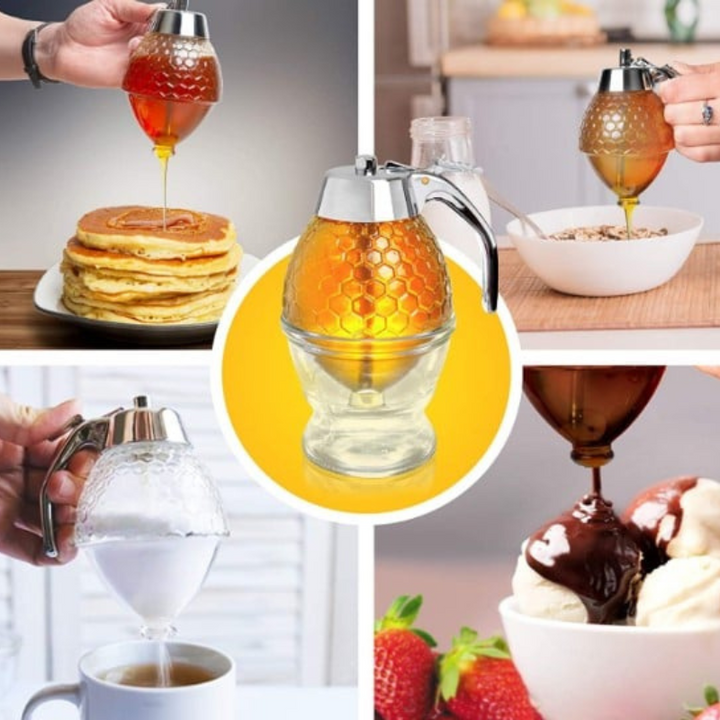Stylish and Handy Honey Dispenser - HoneySaver-Nora Luxe