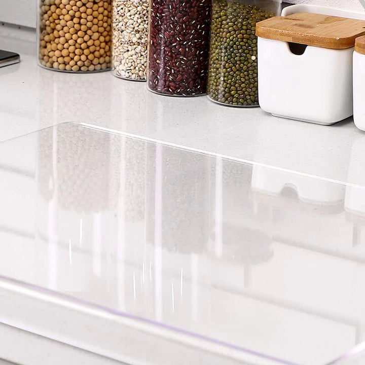 Stylish and Safe Non-Slip Cutting Board - GlassEdge-17.72 x 13.78 in-Nora Luxe