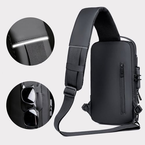 Stylish Anti-Theft Crossbody Bag - Nina-Black-Nora Luxe