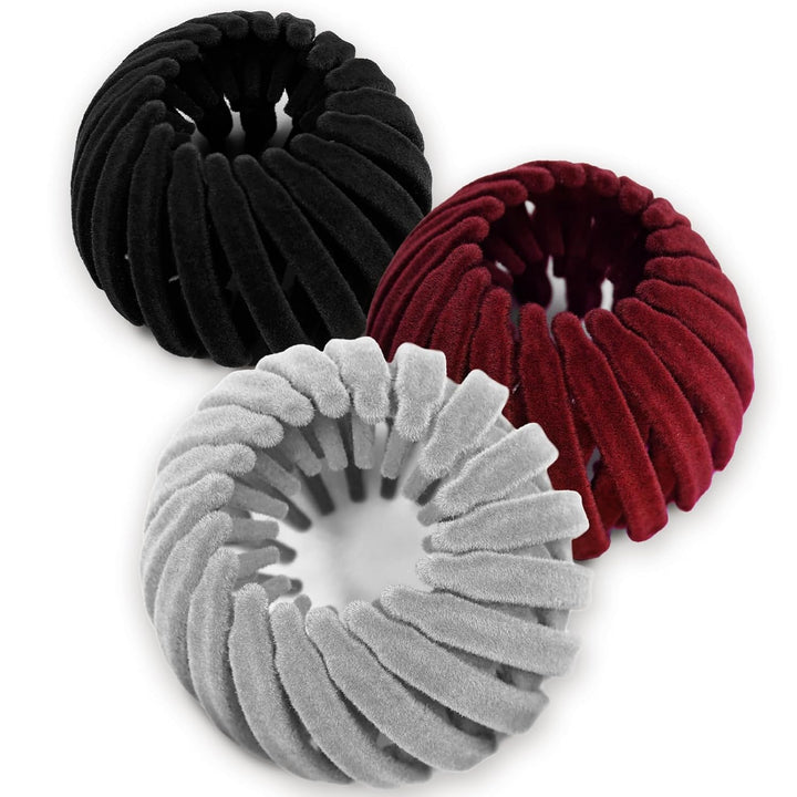 Stylish Bird's Nest Hair Clips - Set of 3-Set 1-Nora Luxe